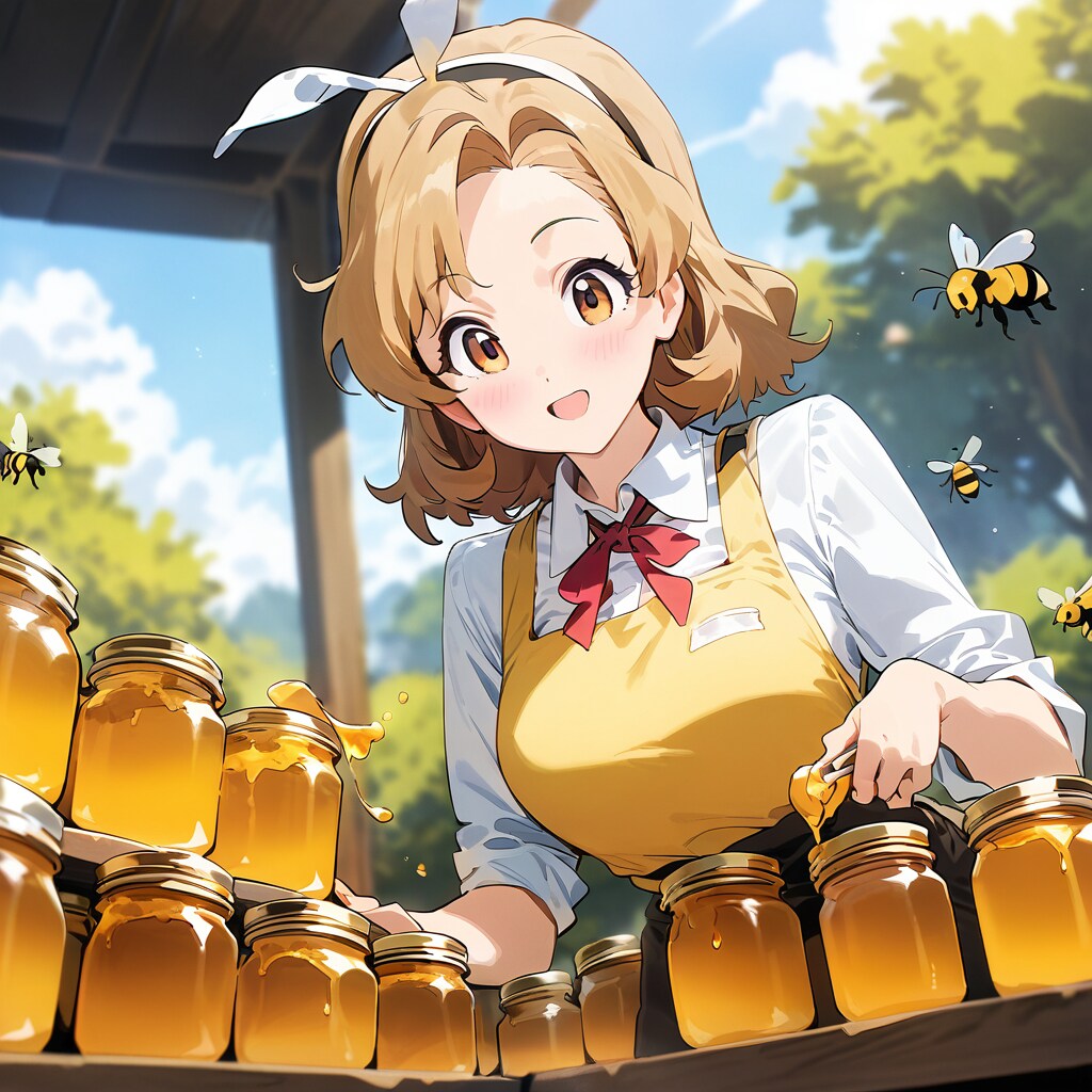 蜂蜜 | の人気AIイラスト・グラビア