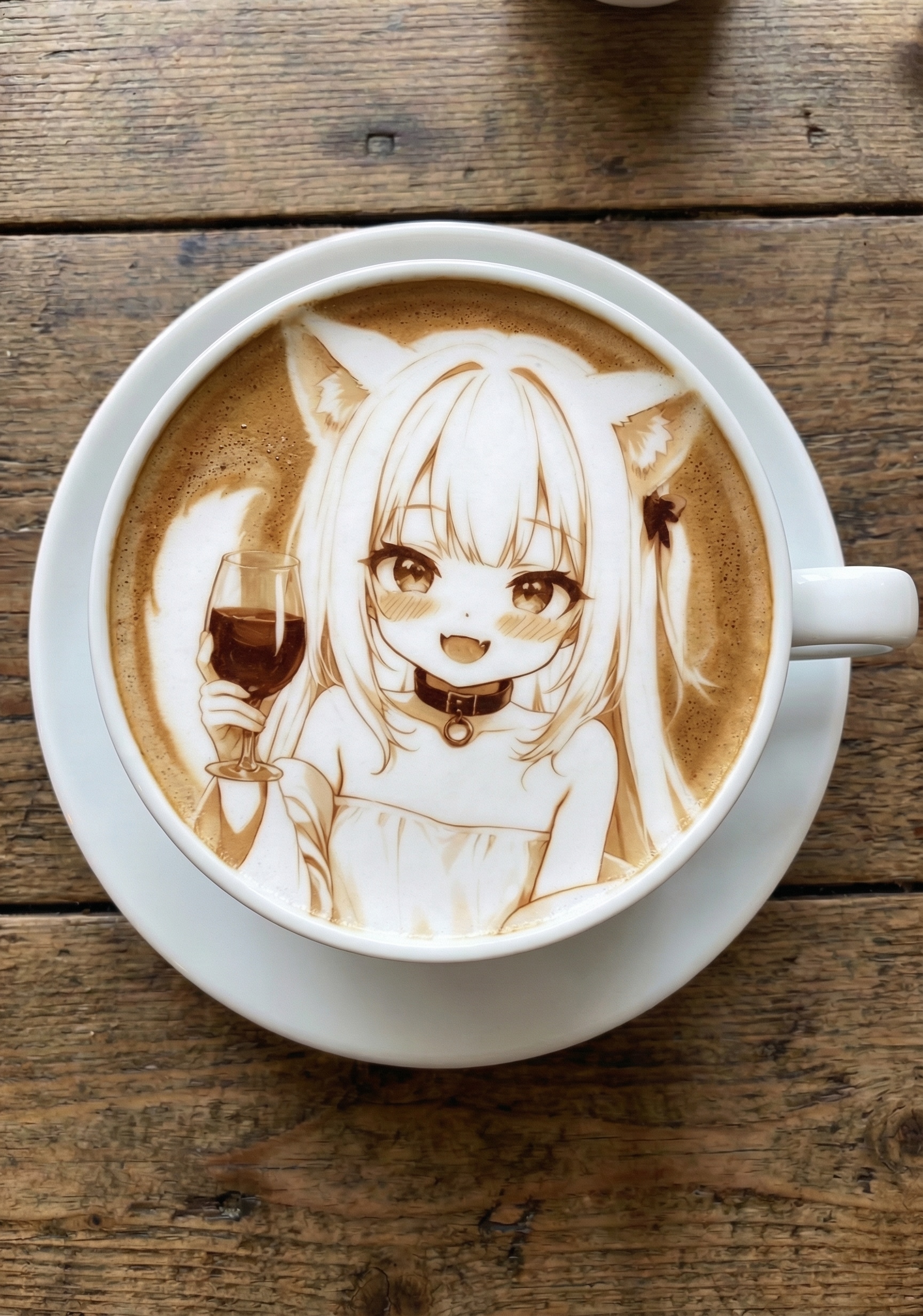 ラテアート | の人気AIイラスト・グラビア