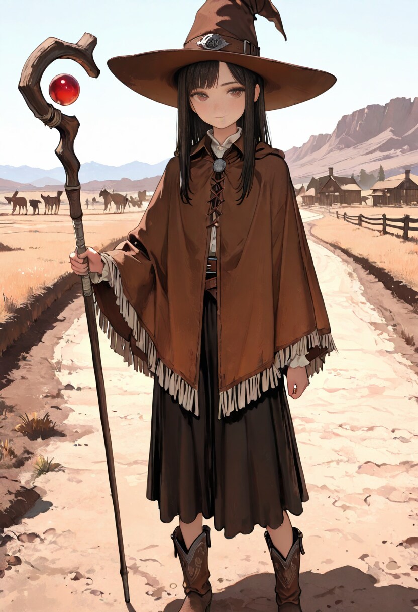 荒野の魔法少女