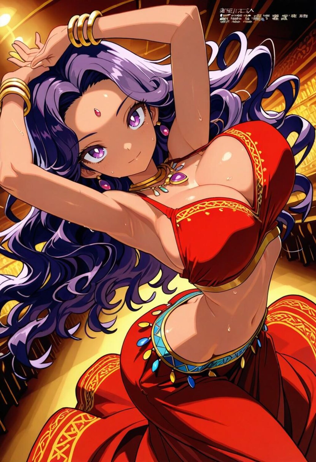 褐色踊り子さん