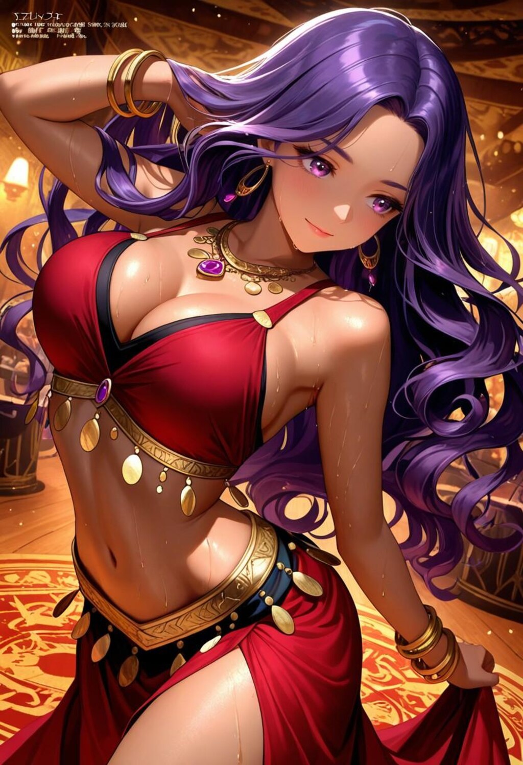 褐色踊り子さん
