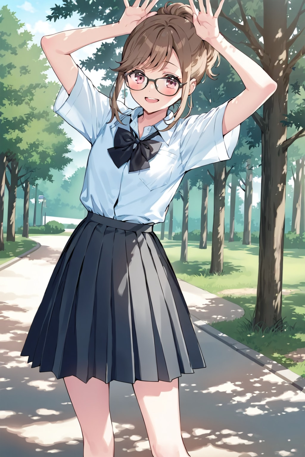 夏コーデにならず