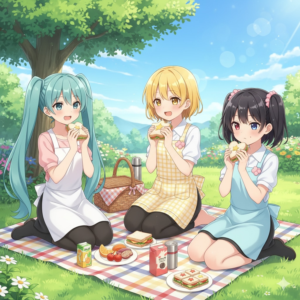 サンドイッチを作ってピクニック気分🎶