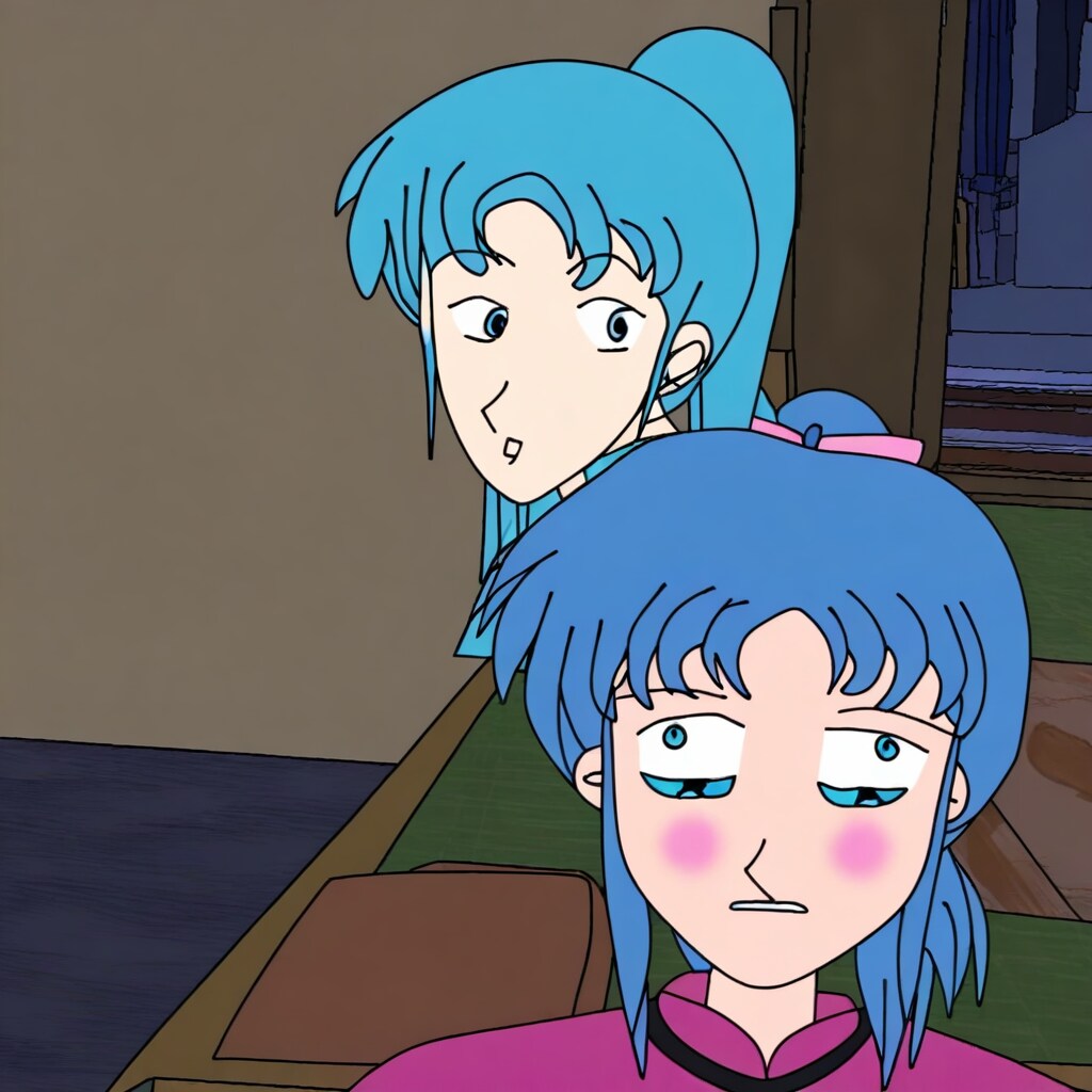 ブルーぽにダリアちゃん_GRYPHON | の人気AIイラスト・グラビア