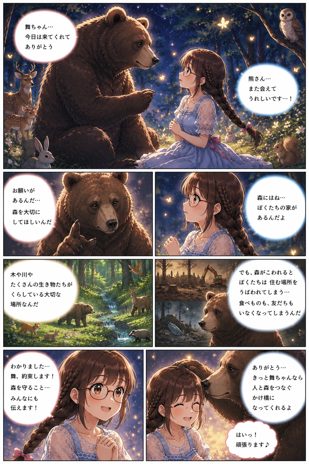 森のくまさん