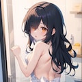絶対領域裸エプロン 8枚目