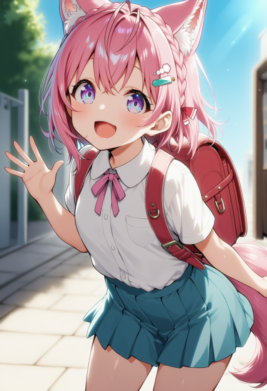 おはよー！（博衣こより）