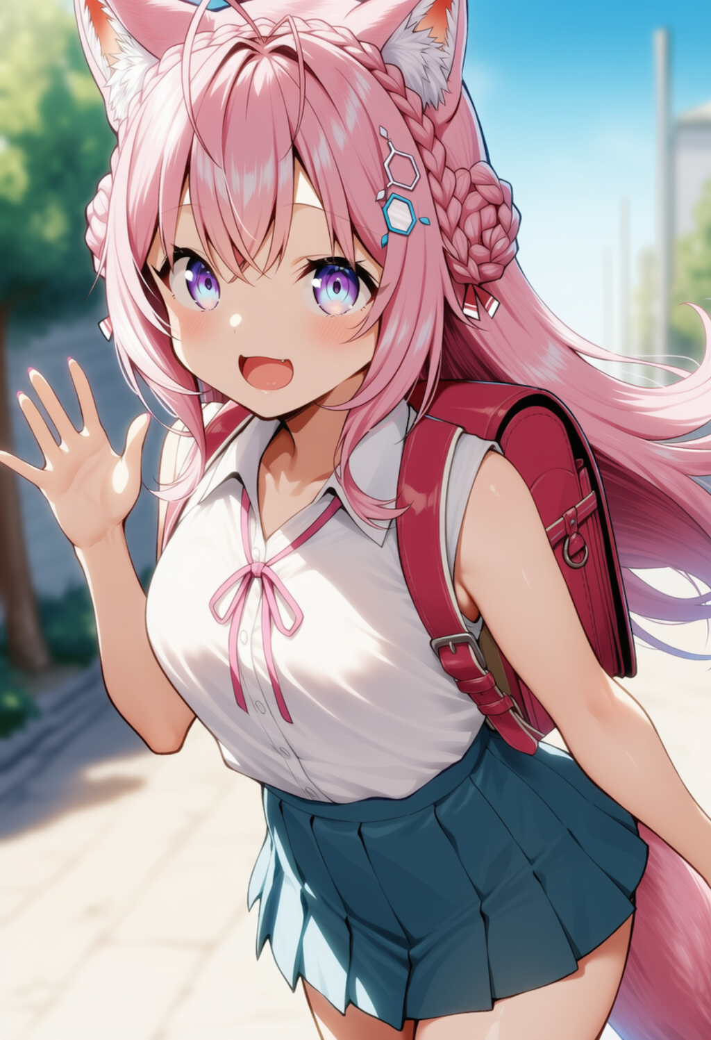 おはよー！（博衣こより）