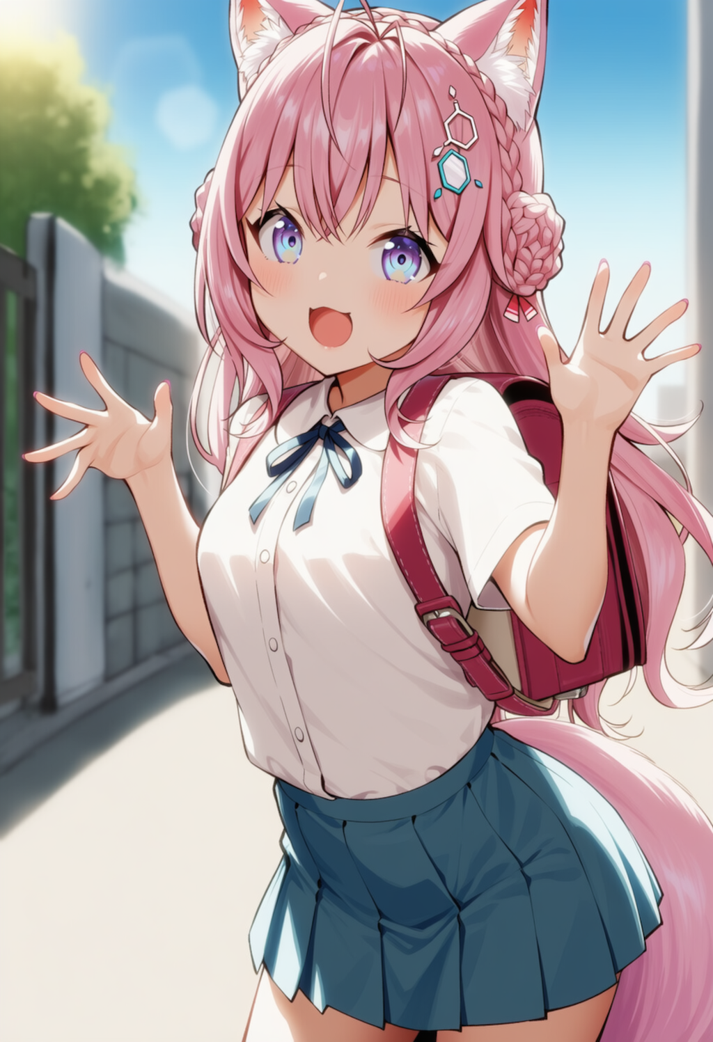 おはよー！（博衣こより）