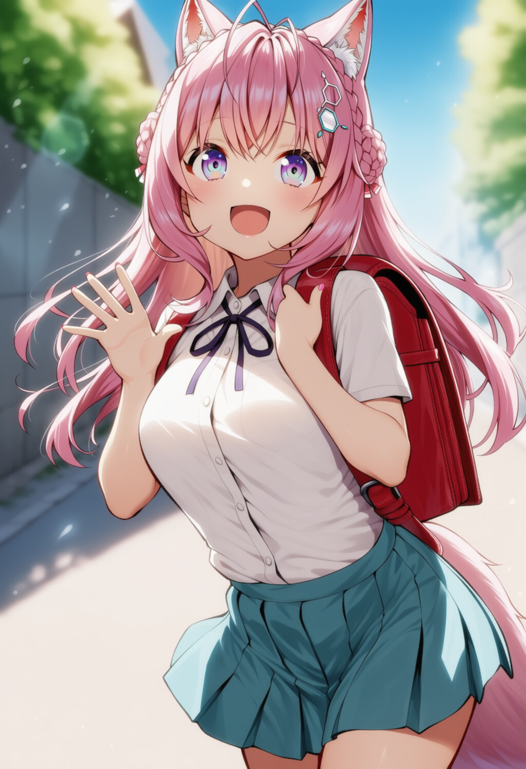 おはよー！（博衣こより）