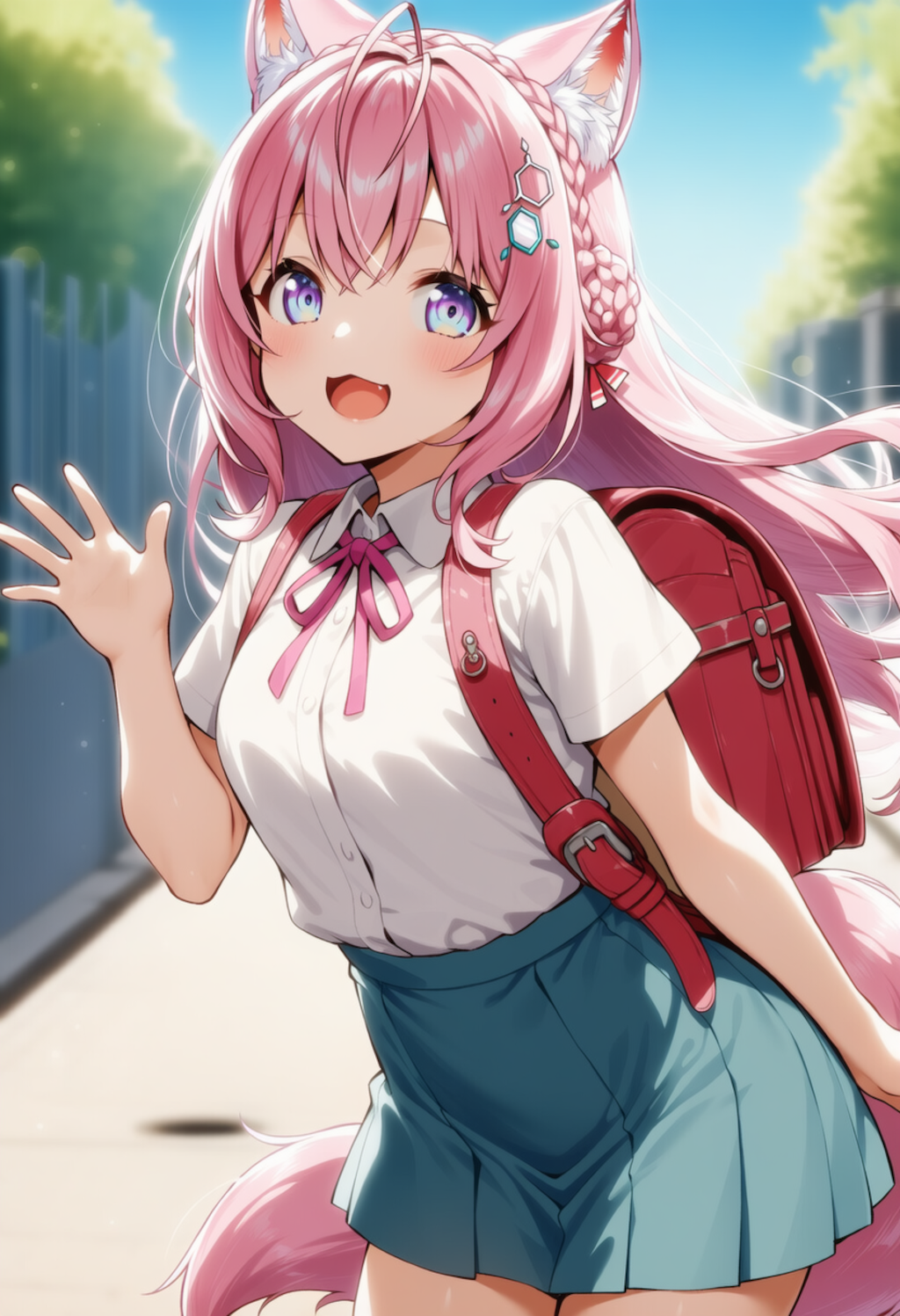 おはよー！（博衣こより）