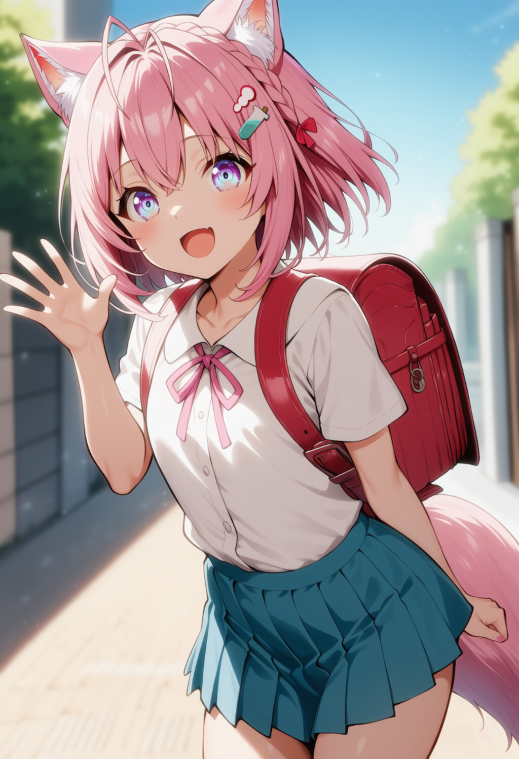 おはよー！（博衣こより）