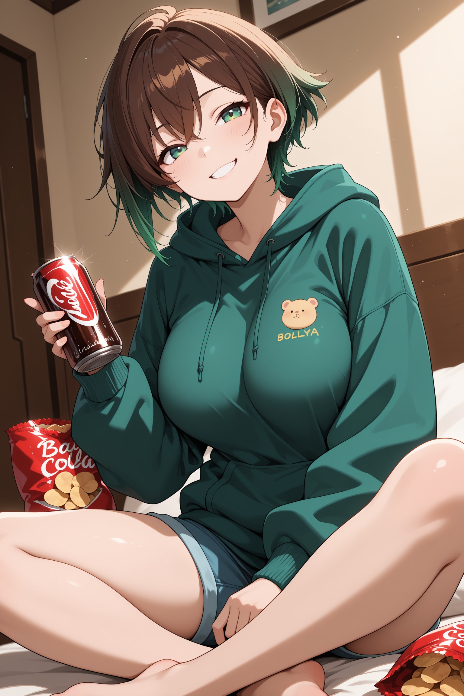 ポテチとコーラ | の人気AIイラスト・グラビア