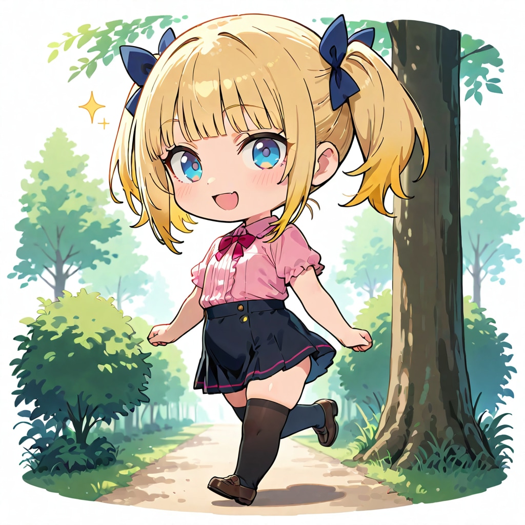 レトロ風ガーリー