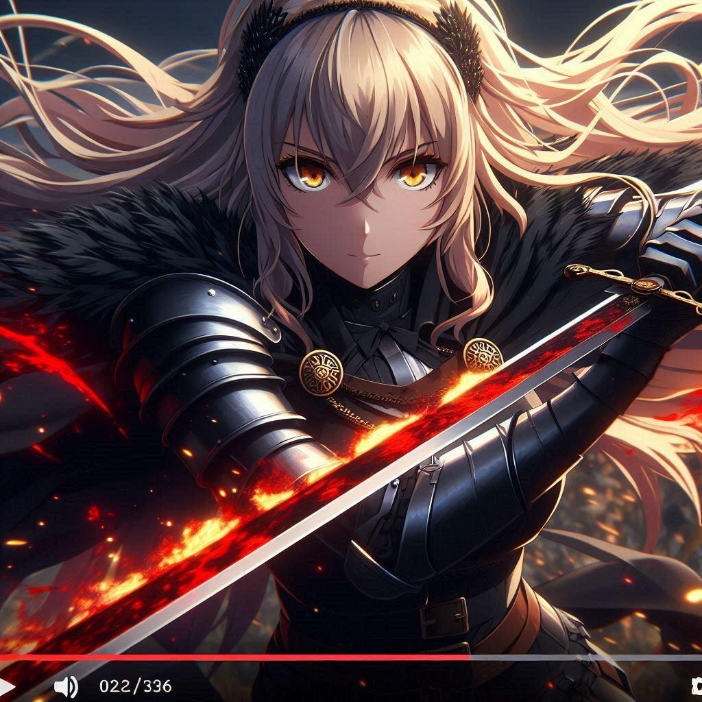 アニメ動画の静止画エリザベス