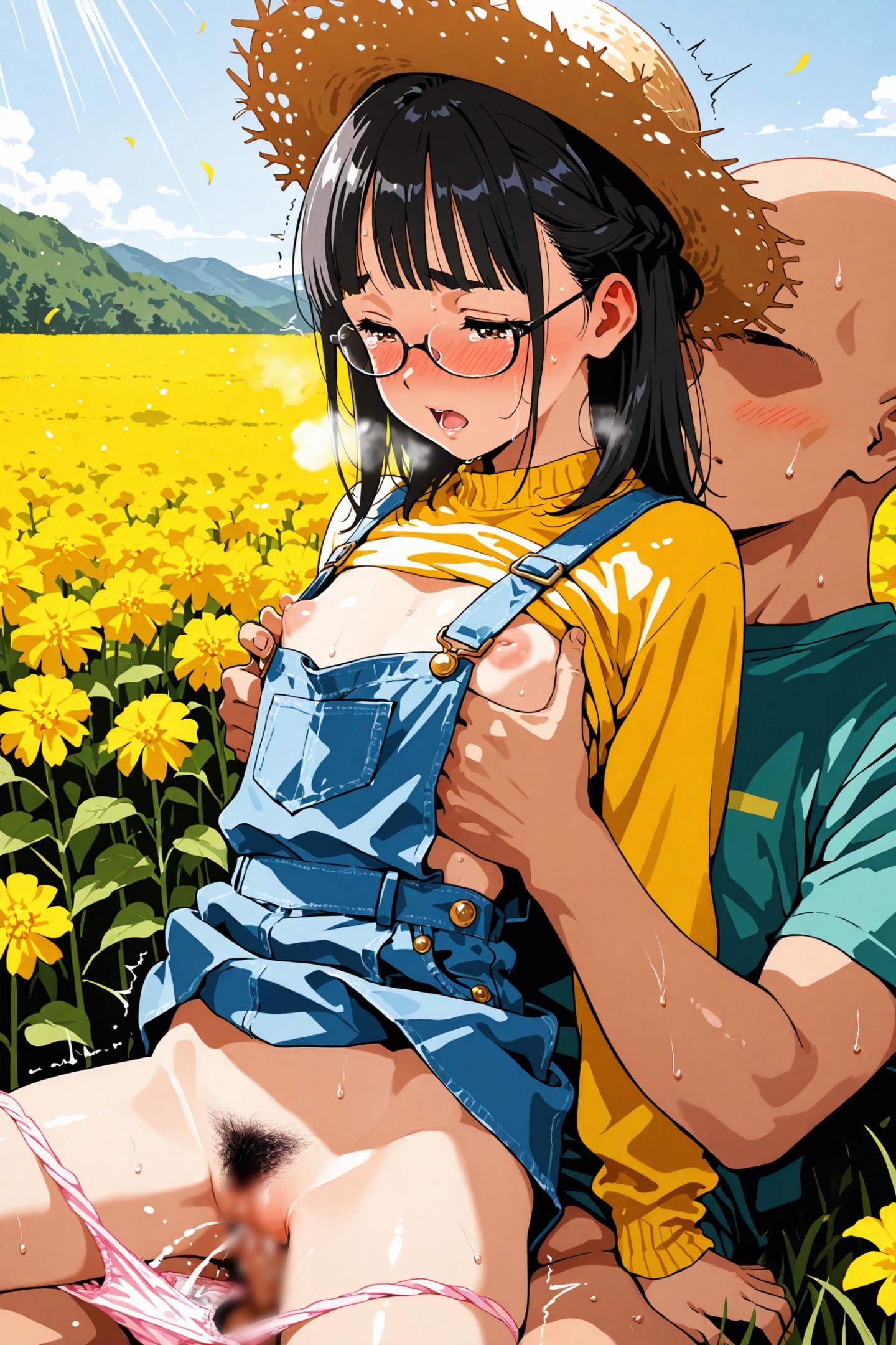 メガネ696