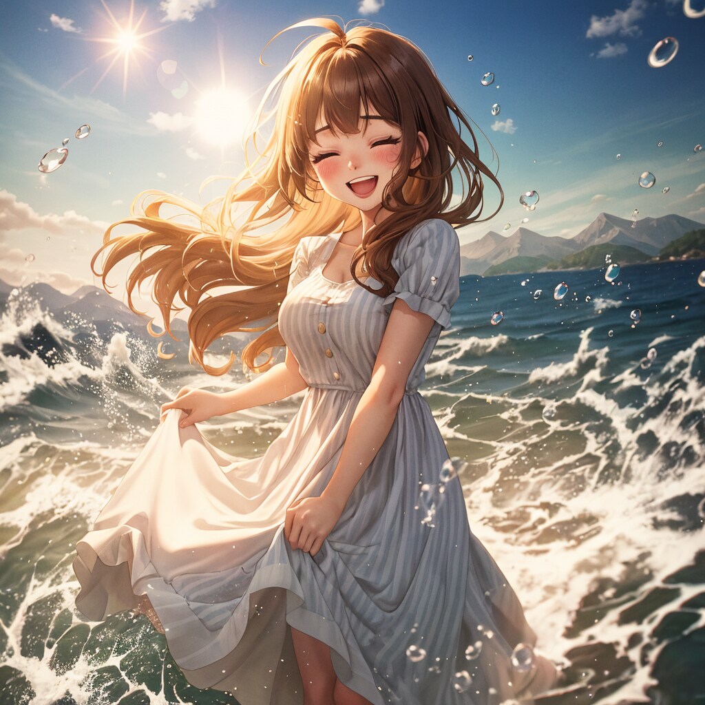 水遊び