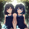 スク水の男の娘 3枚目