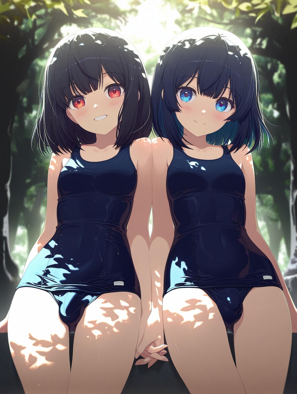 スク水の男の娘
