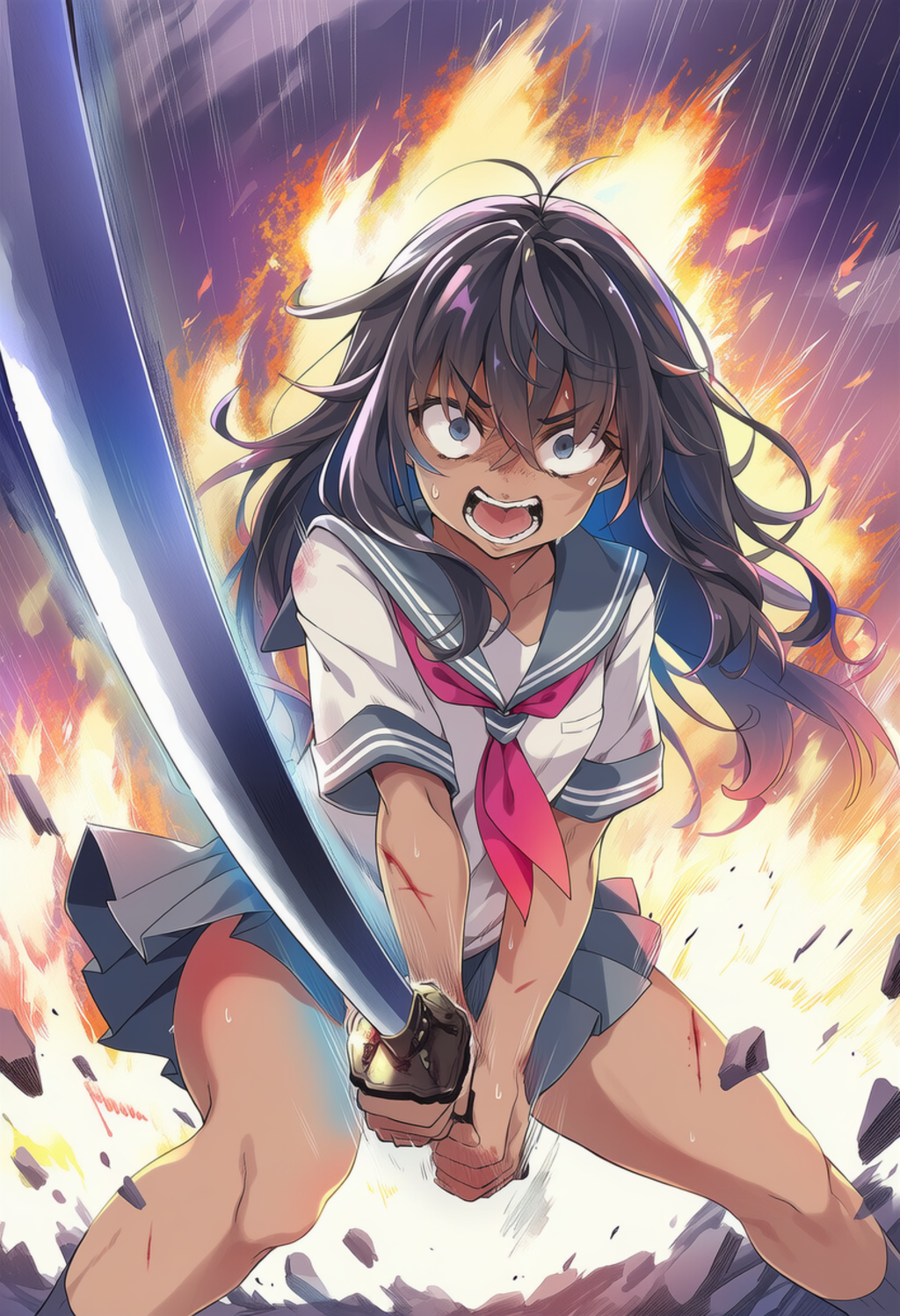 侍JK上段切り下し