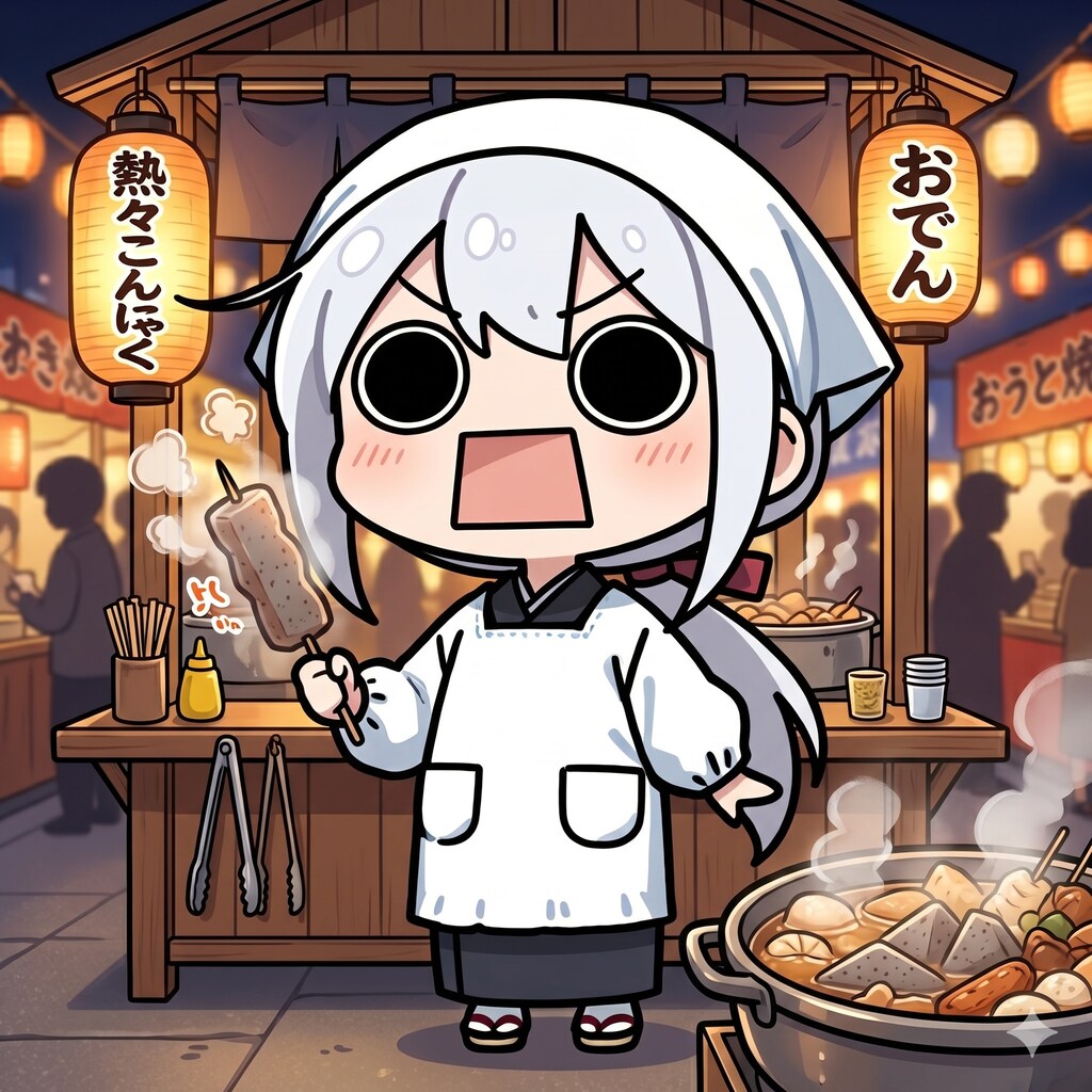 こんにゃく屋台えらいこっちゃ嬢