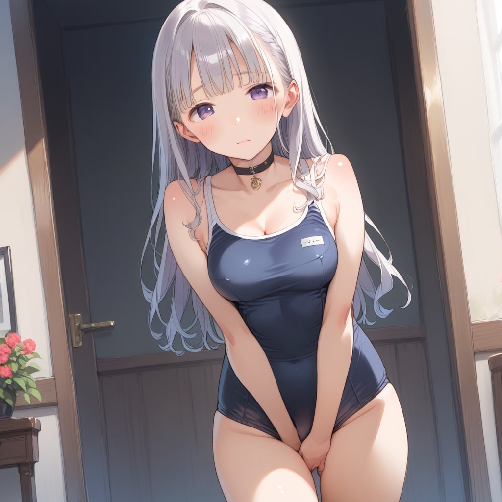 結局メイドさんもスク水に