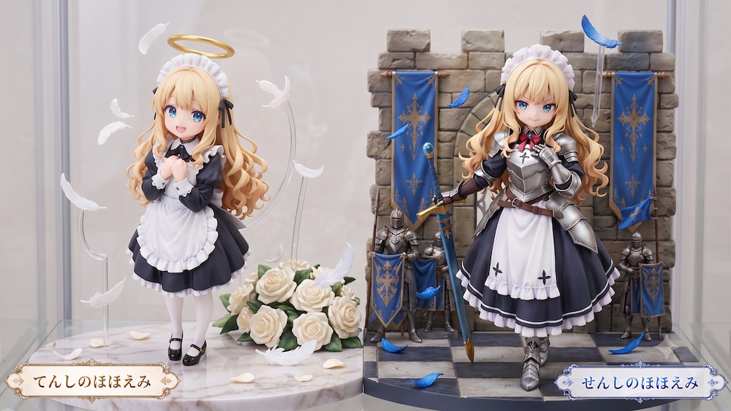 天使と戦士の微笑み