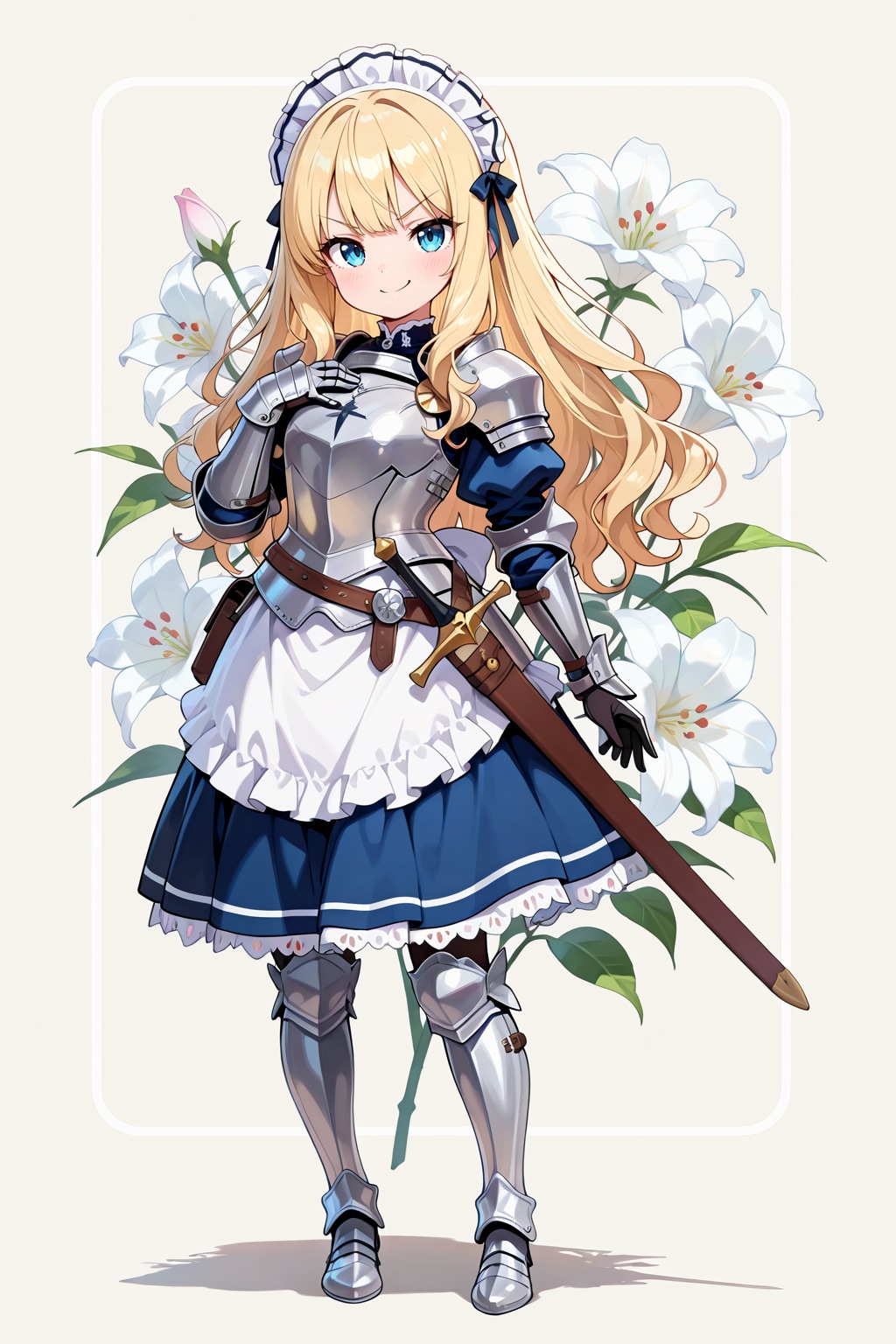 天使と戦士の微笑み
