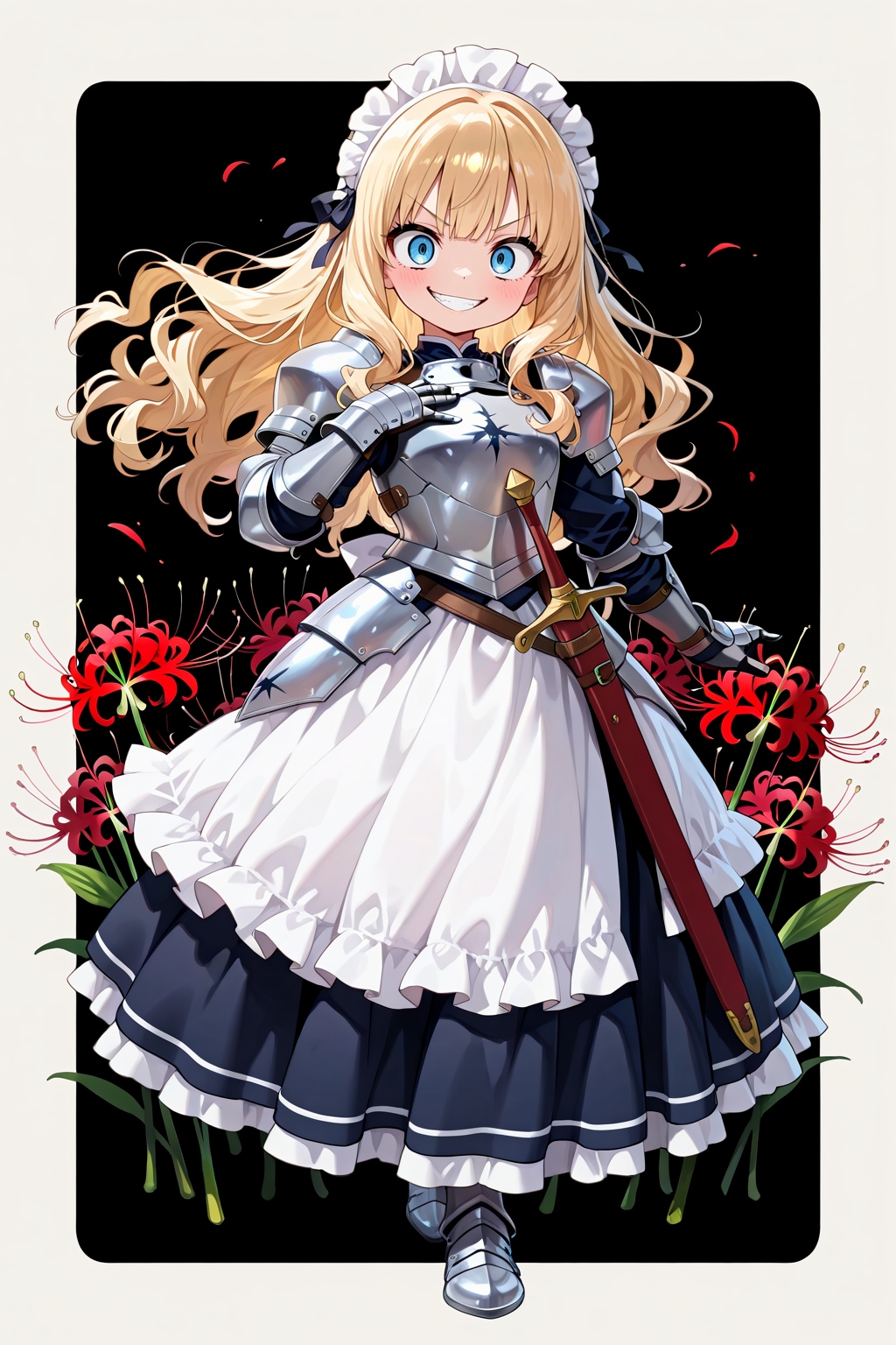 天使と戦士の微笑み