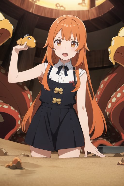 モンスターに襲われそう | の人気AIイラスト・グラビア