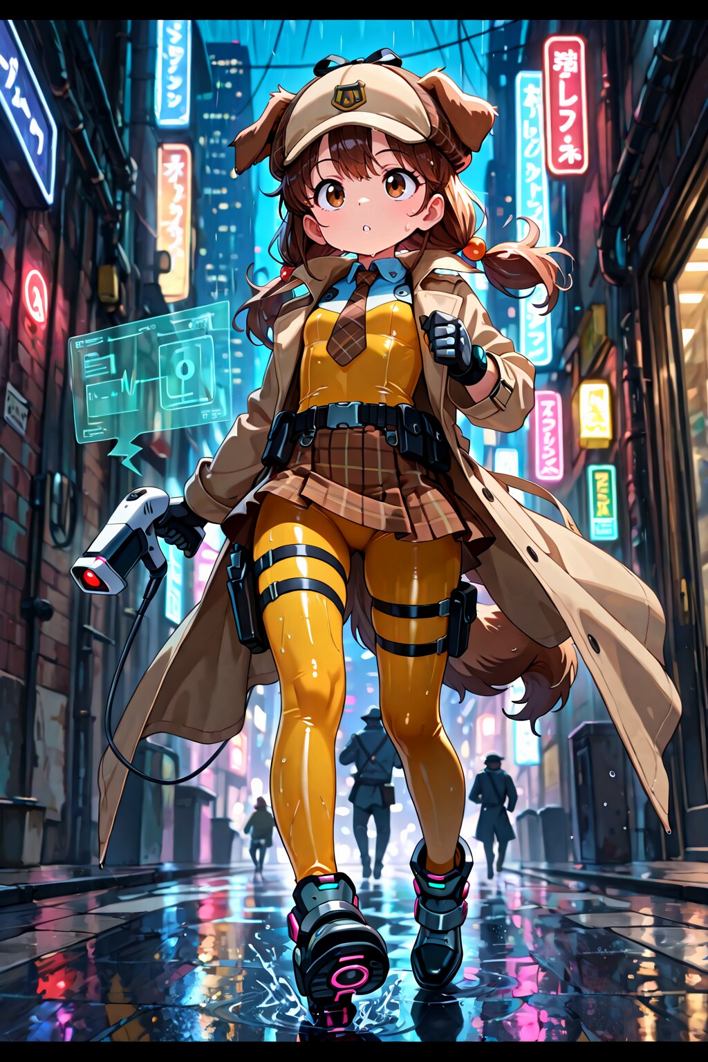 サイバーパンク犬耳探偵