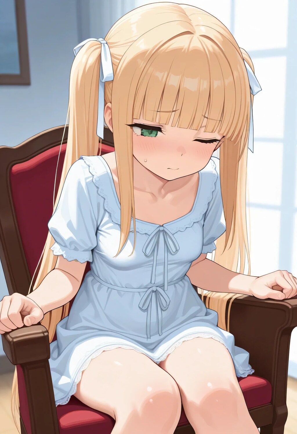 漏れちゃう…/// 我慢する玲華♡