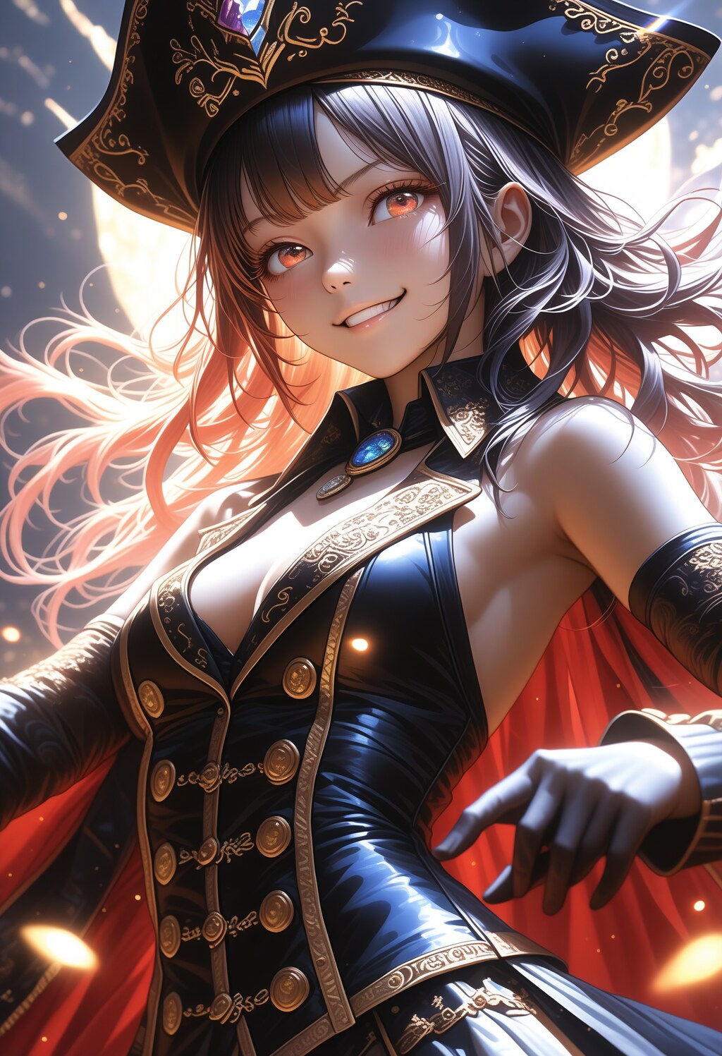 メスガキ海賊団の頭領との一騎打ち！