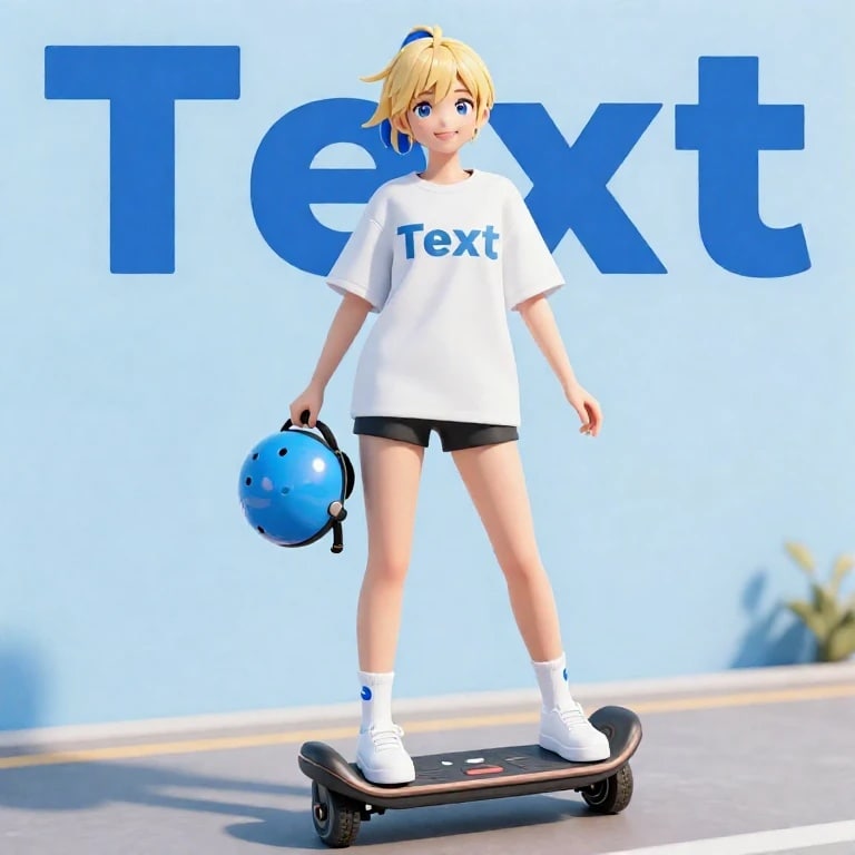 キックボード少女　２ | の人気AIイラスト・グラビア