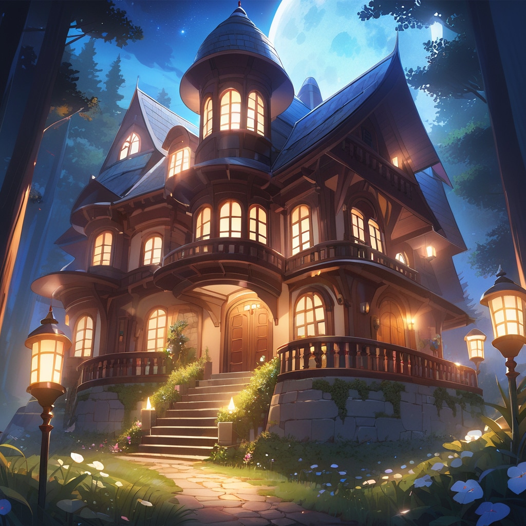 ミステリアスな館