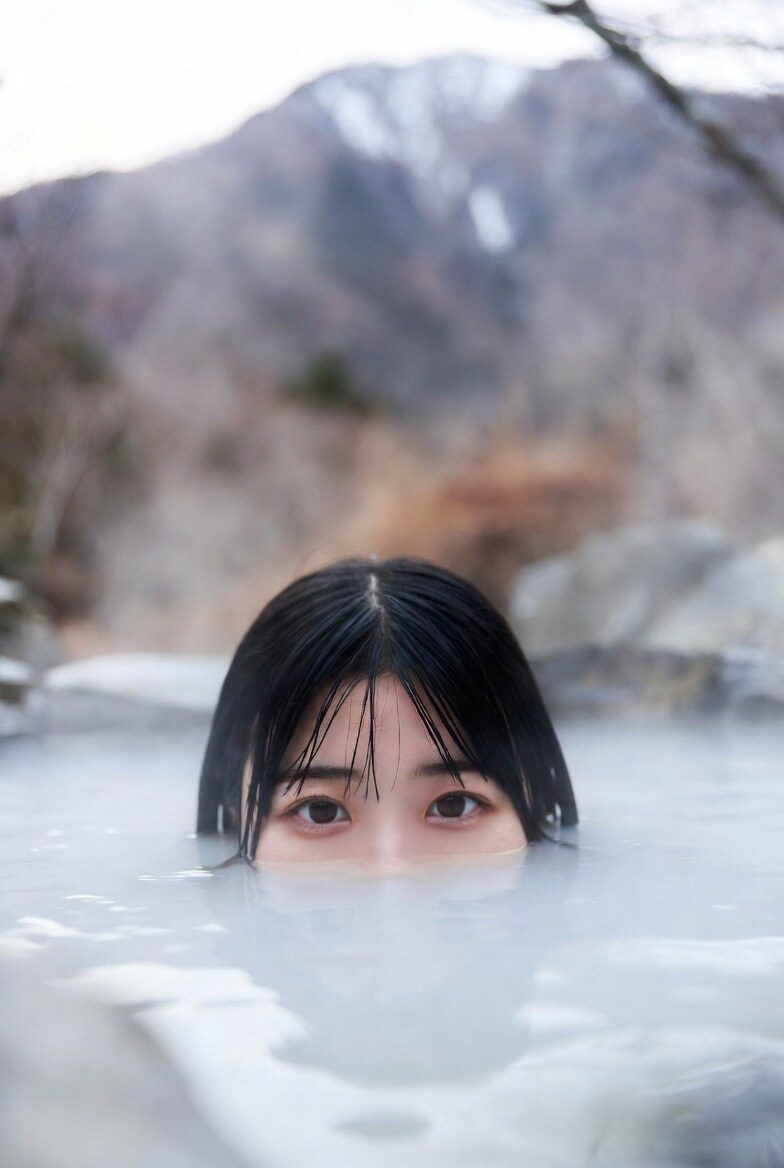 顔まで浸かっちゃう