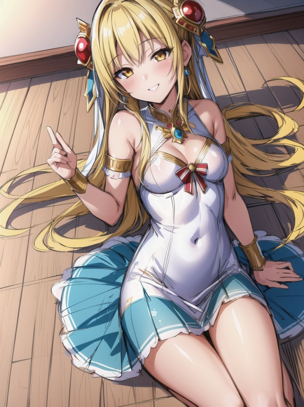 ミニスカワンピを出したかった