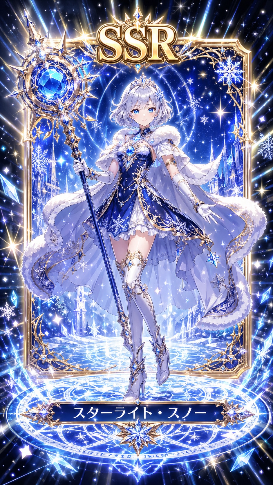 SSR 魔法少女スターライト・スノー | の人気AIイラスト・グラビア