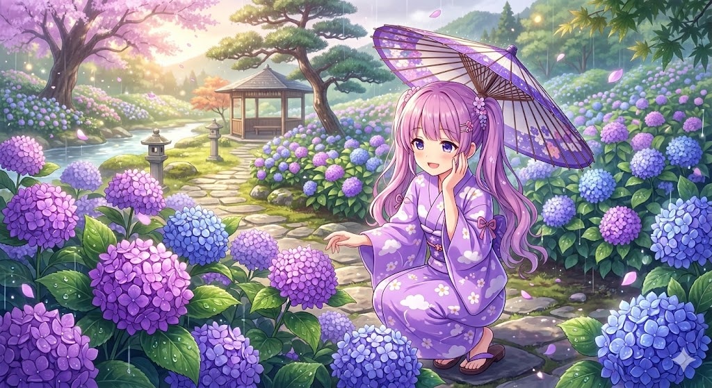 紫陽花