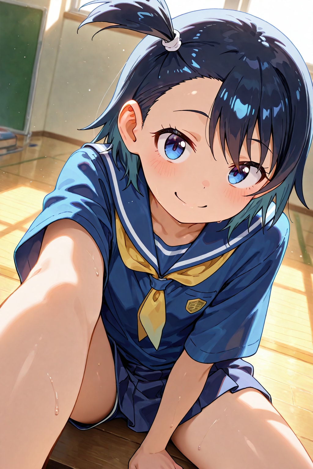 穂高夏海@放課後ていぼう日誌 | の人気AIイラスト・グラビア