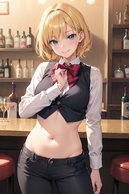 バーでバレンタイン