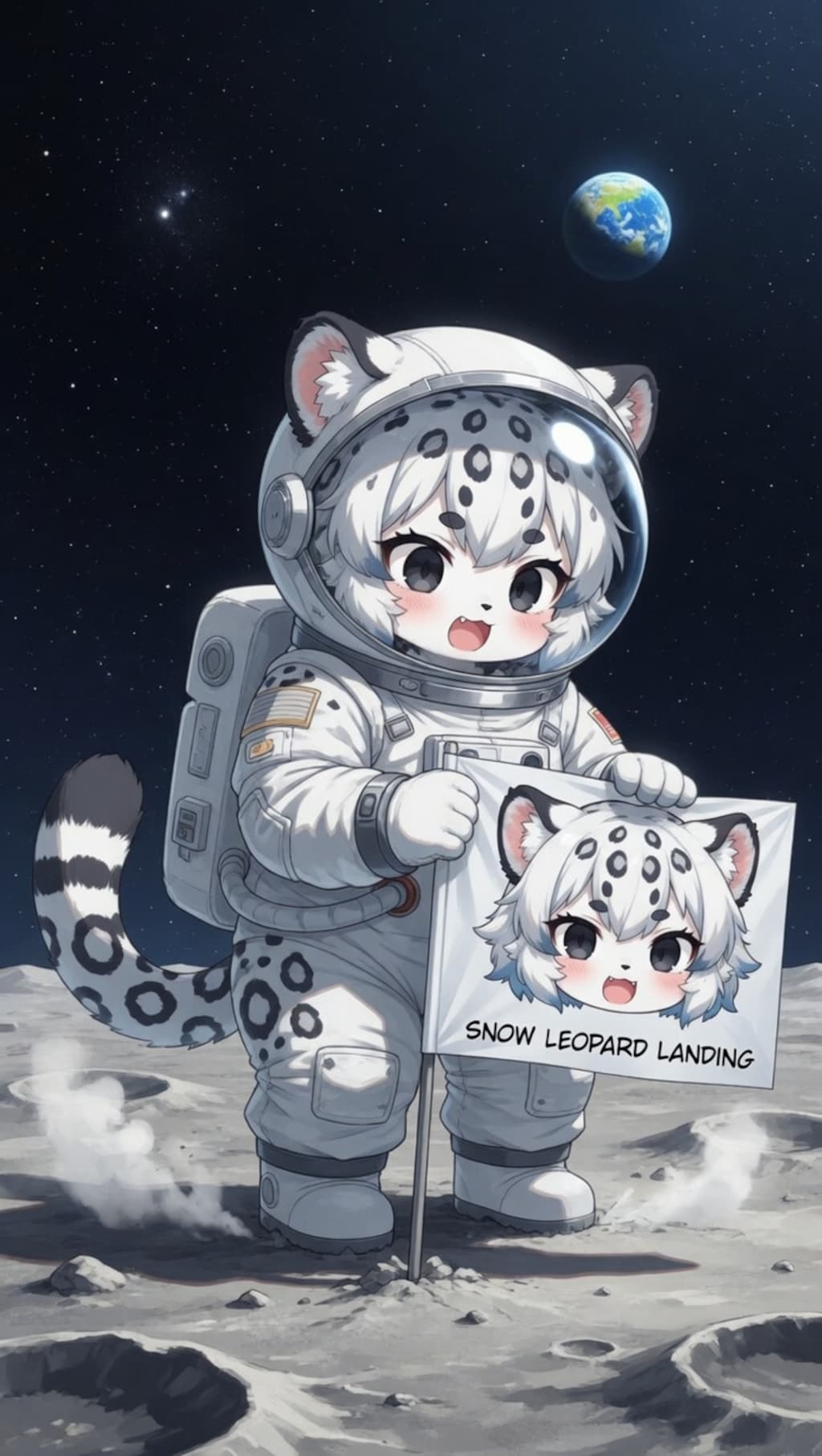 月面でイタズラだ！メスガキちゃん