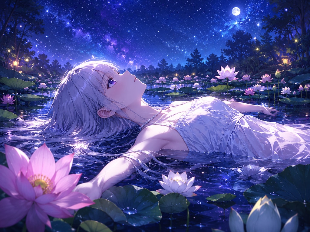 夜に咲く