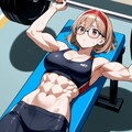 【今日の腹筋】今日は胸周りをやりますー 8枚目