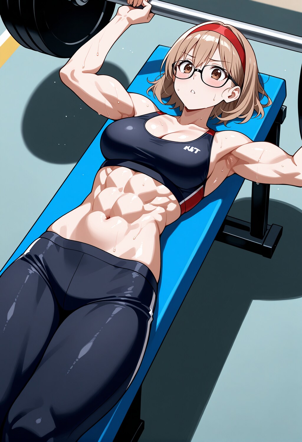【今日の腹筋】今日は胸周りをやりますー
