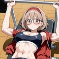 【今日の腹筋】今日は胸周りをやりますー 6枚目