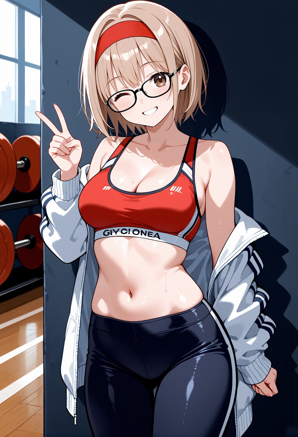 【今日の腹筋】今日は胸周りをやりますー