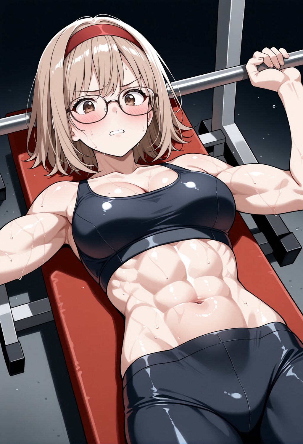 【今日の腹筋】今日は胸周りをやりますー