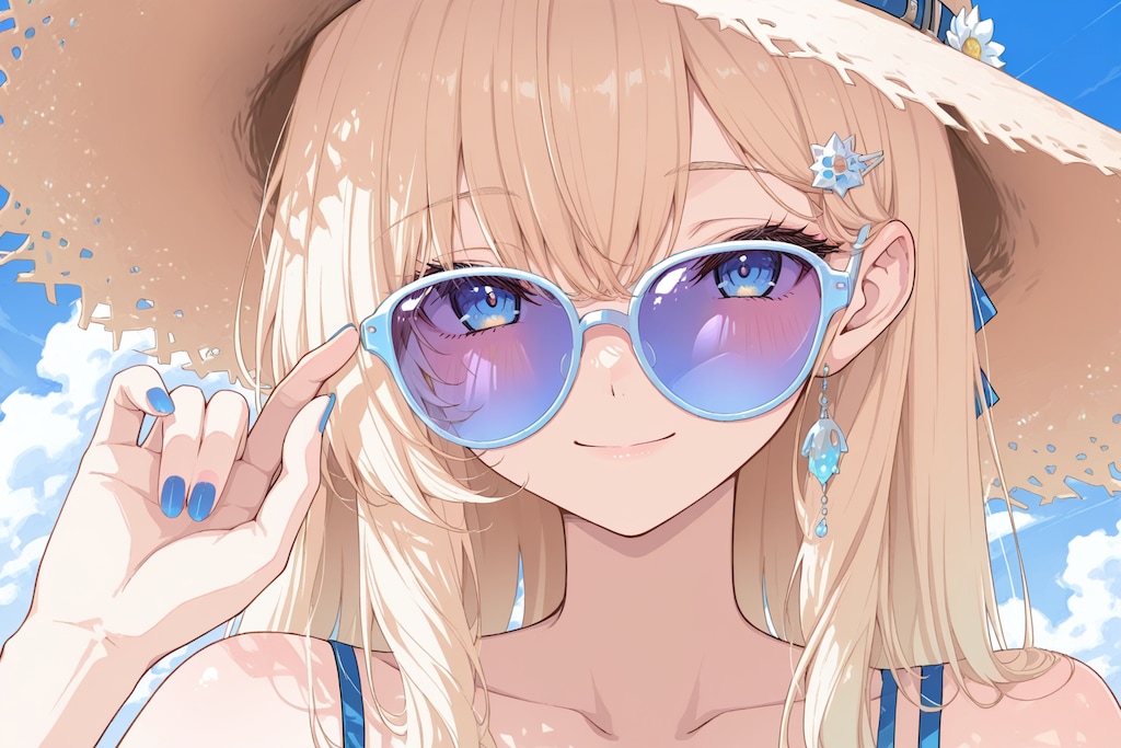 グラサンのお姉さん