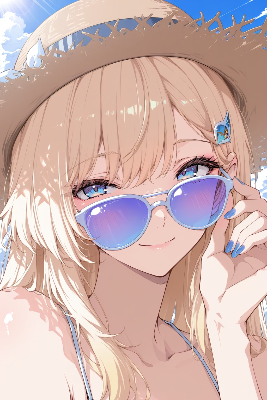 グラサンのお姉さん